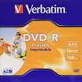Produit Verbatim 43521 - DVD-R 4.7GB 16x inscriptible  