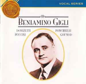 Produit VOCAL SERIES - BENIAMINO GIGLi - Cd