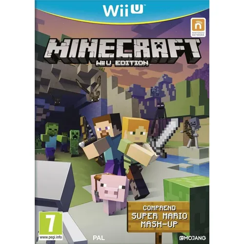 Produit Minecraft WII U Edition - Comprend Super Mario Mash-Up  - Jeu Nintendo Wii U / Jeux vidéo Wii U