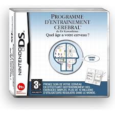 Produit Brain Age : Programme D'entraînement Cérébral Du  - Jeu Nintendo DS