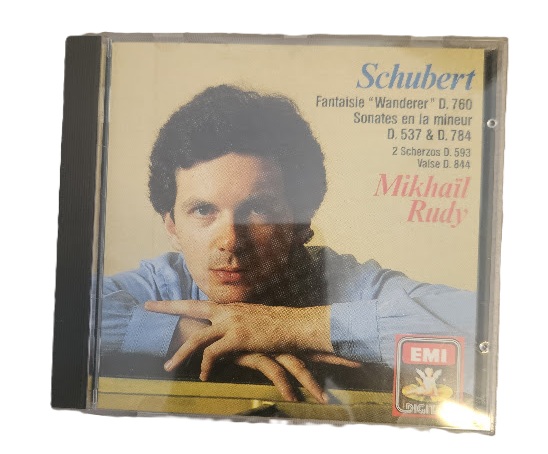 Produit CD Schubert – Fantaisie Wanderer & Sonates pour Piano – Mikhail Rudy – EMI