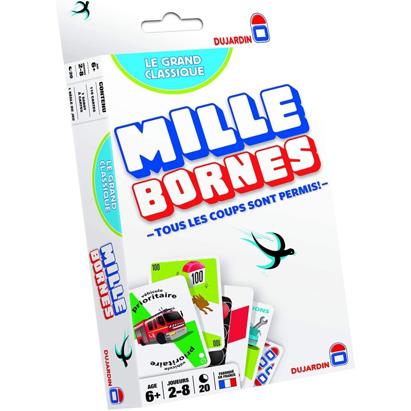 Produit Mille bornes le grand classique format poche - Dujardin-Diset
