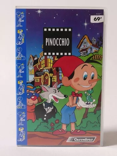 Produit Pinocchio  - Carrefour, Carrefour / VHS Enfants