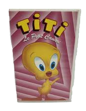 Produit VHS - cassette video - TITI LE PETIT CANARI collection super toon’s