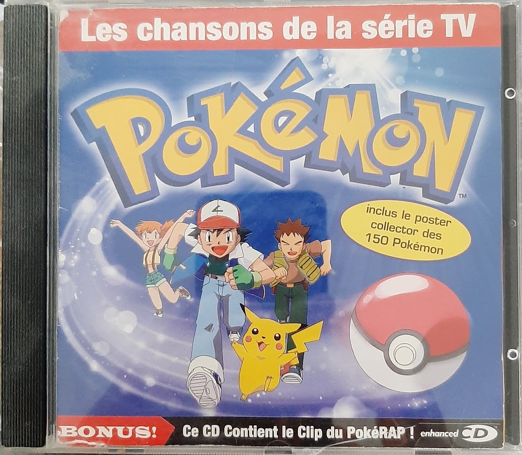 Produit Pokémon – Les chansons de la série TV (CD Audio)
