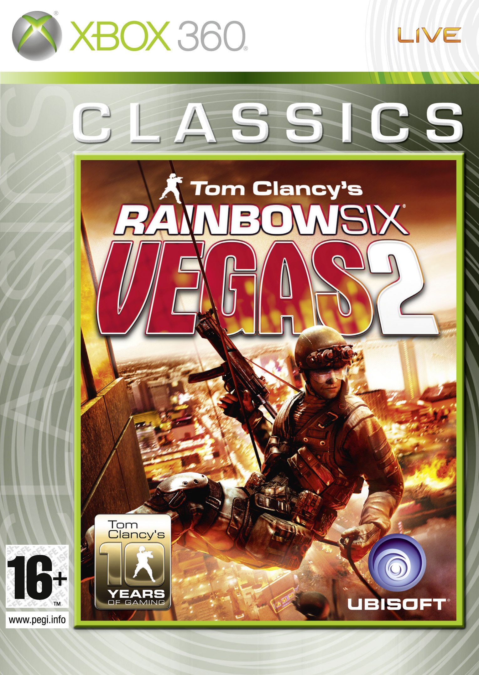 Produit Tom Clancy s Rainbow Six Vegas 2 - Classics Edition Xbox 360 - Ubisoft