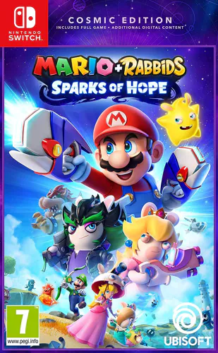 Produit Switch Mario Et Lapins Cretins Sparks Of Hope Cosmic Edition  - Jeu Nintendo Switch / Jeux vidéo