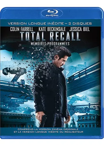 Produit Total Recall - Mémoires Programmées - Version Longue -  - Len Wiseman / Blu-Ray Action
