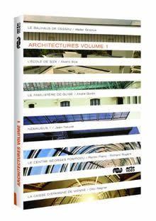 Produit Architectures Vol. 1  - DVD Beaux-arts - Culture - Expérimental