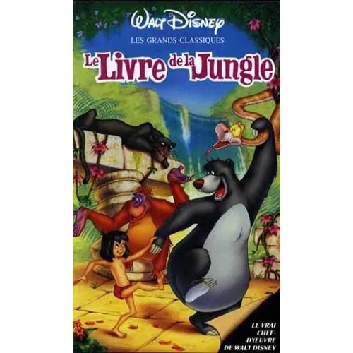 Produit Livre De La Jungle, Le  - Disney, Walt / VHS Enfants - Jeunesse