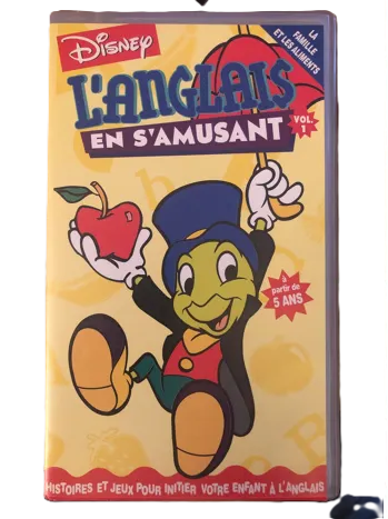 Produit L'anglais En S'amusant - Volume 1  - VHS Enfants - Jeunesse