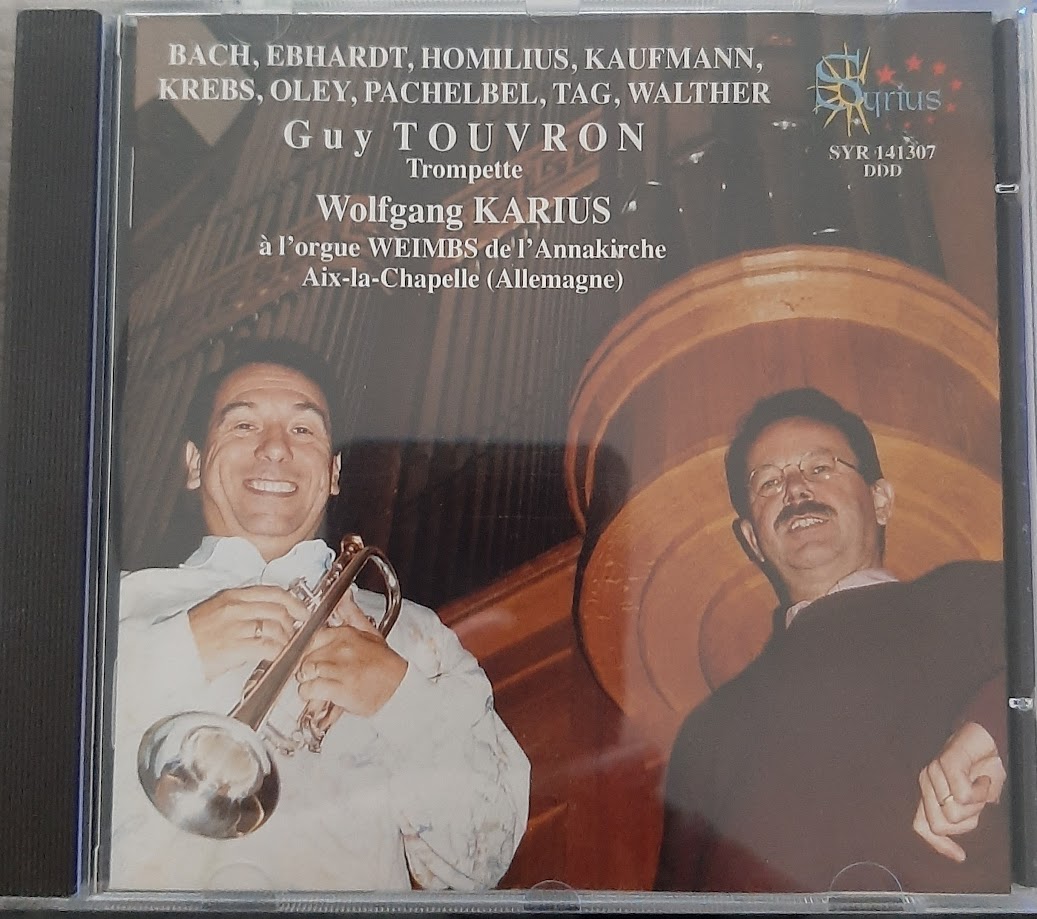 Produit Guy Touvron &amp;  Wolfgang Karius – Œuvres Baroques (CD)