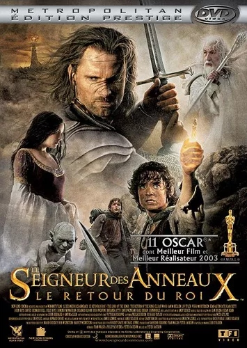 Produit Le Seigneur Des Anneaux : Le Retour Du Roi - Édition Prestige  - Peter Jackson / DVD Fantastique -
