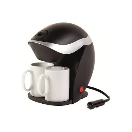 Produit Cafetière à piston et 2 tasses 12 V basse consommation pour caravane et camping