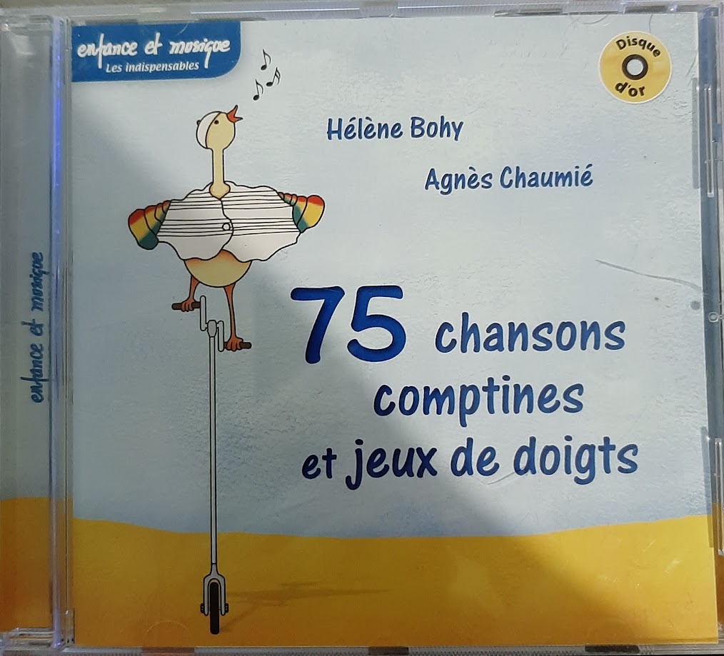 Produit 75 chansons, comptines et jeux de doigts (CD)