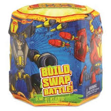 Produit Ready 2 Robots de Splash Toys est une capsule séparée en 4 niveaux