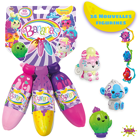 Produit Banana's Pack De 3 Banana's Split Modèle Aléatoire