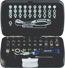 Produit Projahn 4095 1/4" Bitbox with marked bits 33 pcs