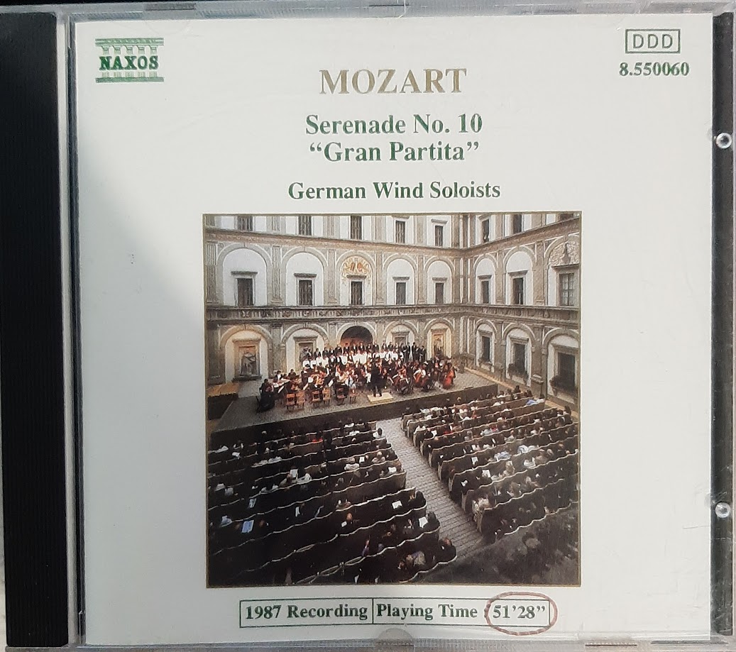 Produit Mozart - Serenade No.10 Gran Partita (CD)