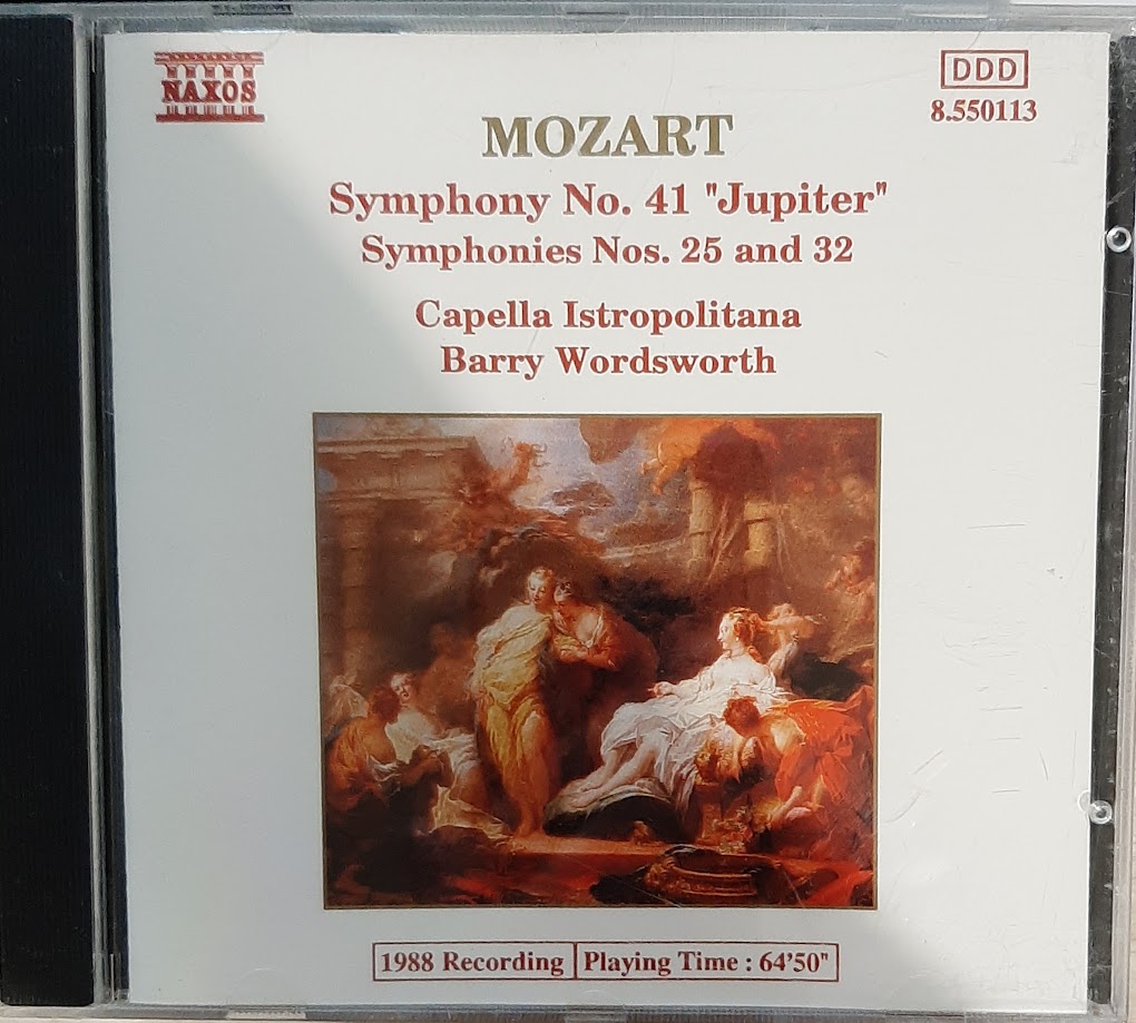 Produit Mozart - Symphonies 25/32/41 Jupiter (CD)