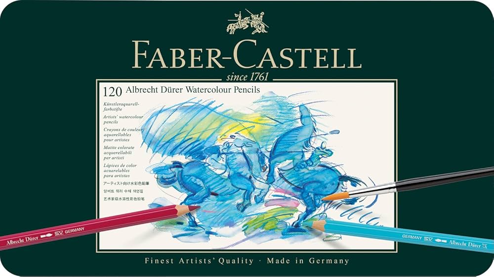 Produit Faber-Castell : Albrecht Dürer Watercolor Pencil Set 120