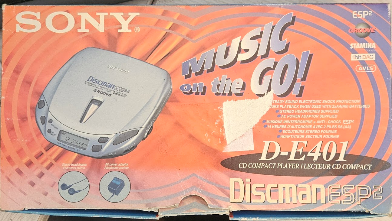 Produit Discman D-E401 Sony