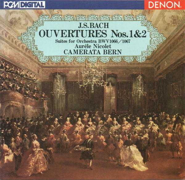 Produit JS Bach – Ouvertures Nos. 1 &amp; 2, BWV 1066/1067 (CD)
