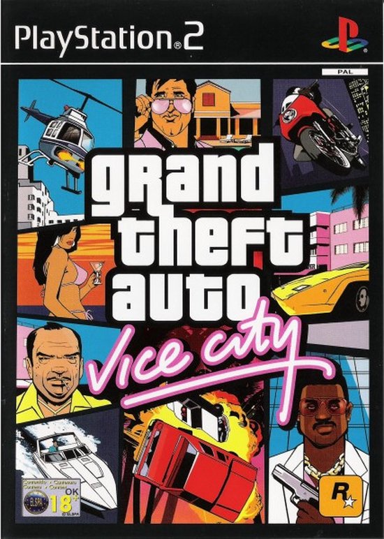 Produit Grand Theft Auto : Vice City PS2 - Take-Two Interactive