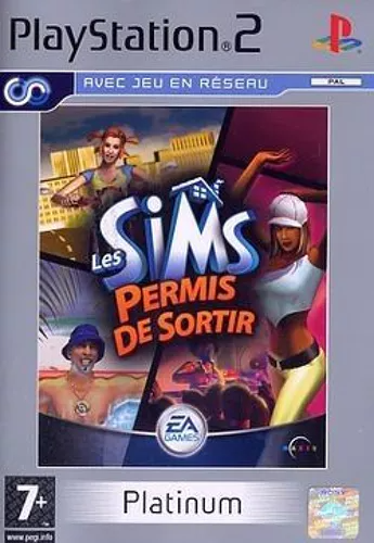 Produit Les Sims Permis De Sortir - Platinum Ps2  - Jeu Sony PlayStation 2 / Jeux vidéo PS2