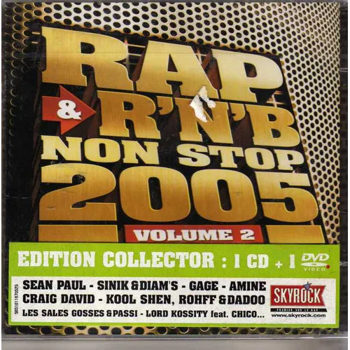 Produit Rap Et Rnb Non Stop 2005 Volume 2  - CD