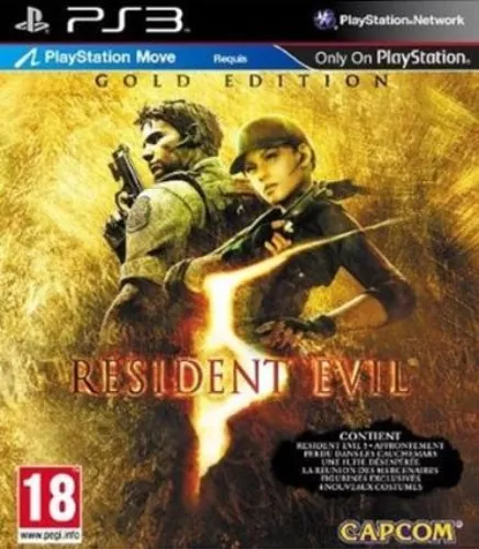 Produit Resident Evil 5 Move Edition PS3  - Jeu Sony PlayStation 3 / Jeux vidéo