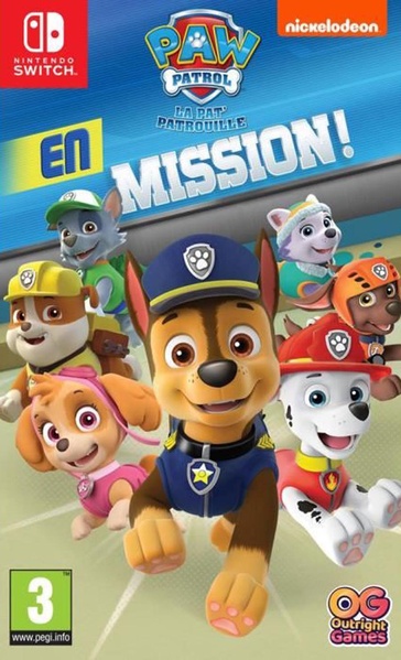 Produit Paw Patrol : La Pat'patrouille En Mission Switch - Bandai Namco Entertainment