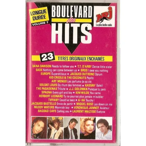 Produit boulevard des hits 23 titres originaux enchainés vol 7 - K7